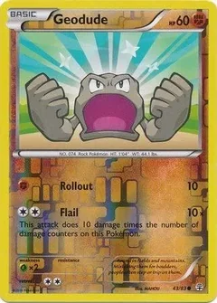 Geodude Reverse Holo 43