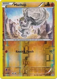 Machop Reverse Holo 40
