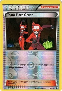 Team Flare Grunt Reverse Holo 73