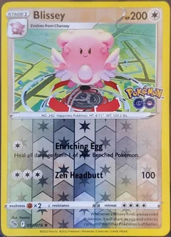 Blissey Reverse Holo 52