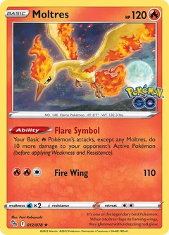 Moltres Holo 12