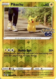 Pikachu Reverse Holo 27