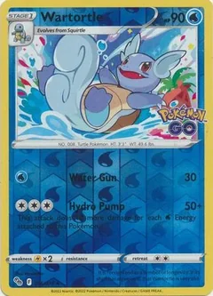 Wartortle Reverse Holo 16