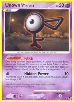 Unown F 56