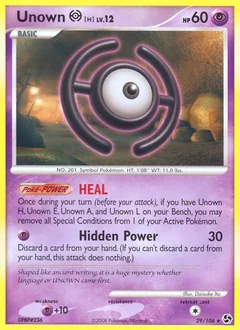 Unown H 29