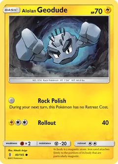 Alolan Geodude 40