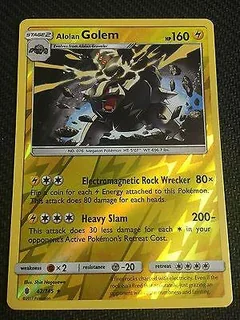 Alolan Golem Reverse Holo 42
