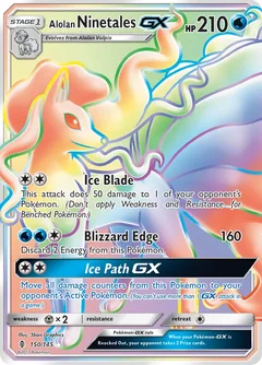 Alolan Ninetales Gx 150