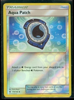 Aqua Patch Reverse Holo 119
