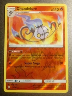 Chandelure Reverse Holo 13