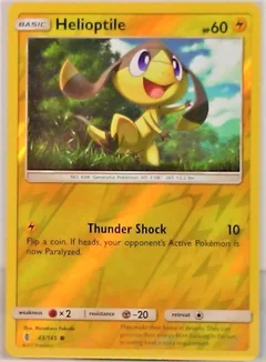 Helioptile Reverse Holo 43