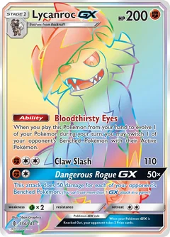 Lycanroc Gx 156
