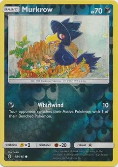Murkrow Reverse Holo 78
