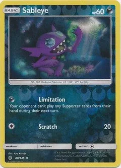 Sableye Reverse Holo 80