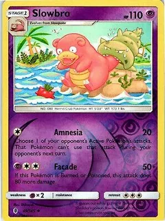 Slowbro Reverse Holo 49
