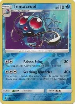Tentacruel Reverse Holo 24