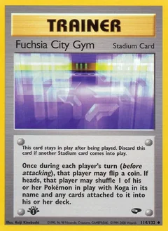 Fuchsia City Gym 1St Edition 114