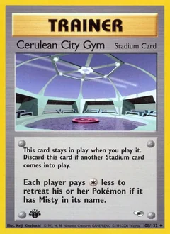 Cerulean City Gym 1St Edition 108