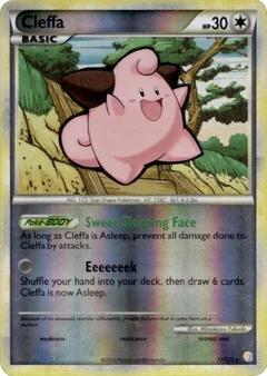 Cleffa Reverse Holo 17