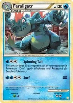 Feraligatr Cosmos Holo 20