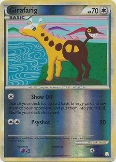 Girafarig Reverse Holo 64