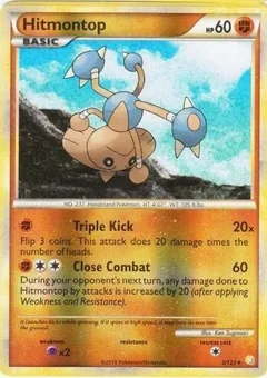 Hitmontop Reverse Holo 5