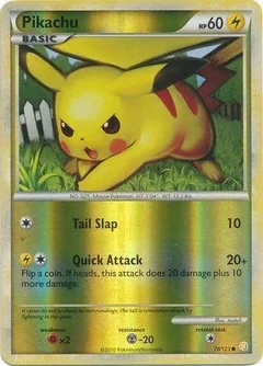 Pikachu Reverse Holo 78