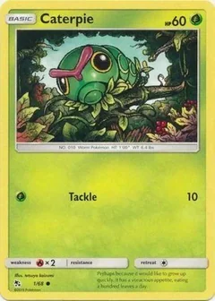 Caterpie Reverse Holo 1