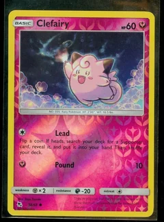 Clefairy Reverse Holo 38