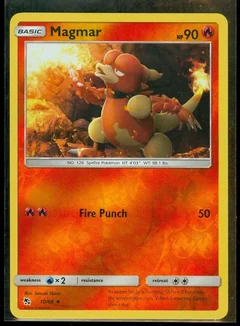 Magmar Reverse Holo 10
