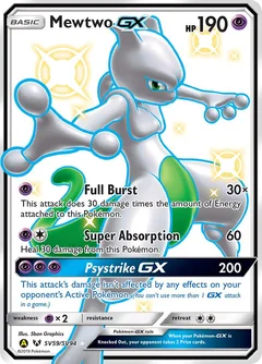 Mewtwo Gx Sv59