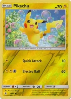 Pikachu Reverse Holo 19