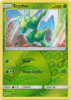 Scyther Reverse Holo 5
