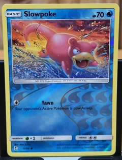 Slowpoke Reverse Holo 12