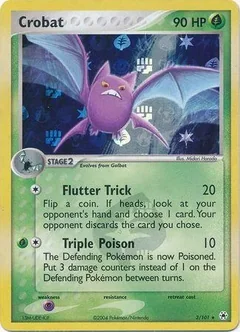 Crobat Reverse Holo 3