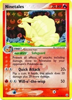Ninetales Reverse Holo 22