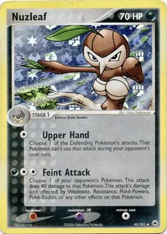 Nuzleaf Reverse Holo 45