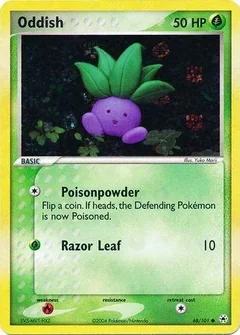 Oddish Reverse Holo 68