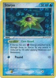 Staryu Reverse Holo 75