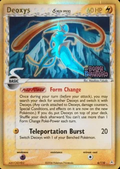Deoxys Speed Reverse Holo 6