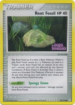 Root Fossil Reverse Holo 93