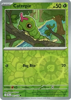 Caterpie Reverse Holo 1