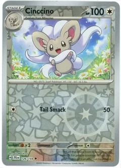 Cinccino Reverse Holo 126