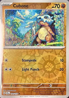 Cubone Reverse Holo 76