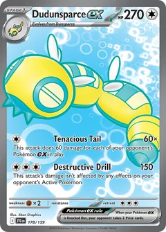 Dudunsparce Ex 178
