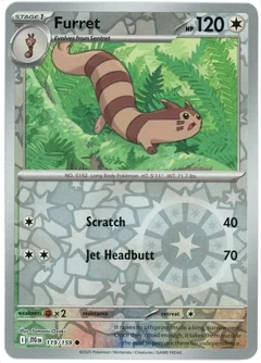 Furret Reverse Holo 119