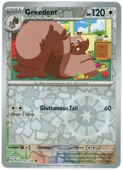 Greedent Reverse Holo 132