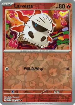 Larvesta Reverse Holo 28