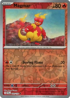 Magmar Reverse Holo 20