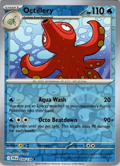 Octillery Reverse Holo 34